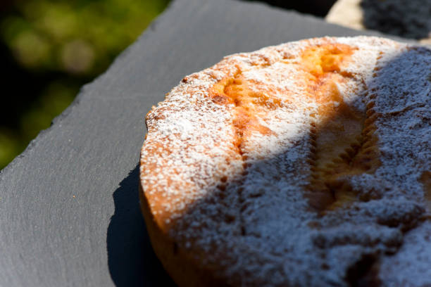 istock Neapolitan Pastiera (Easter cake), close-up 1186902563
