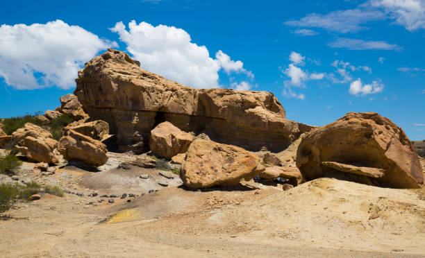 istock Geological formations in Ischigualasto 1186906510