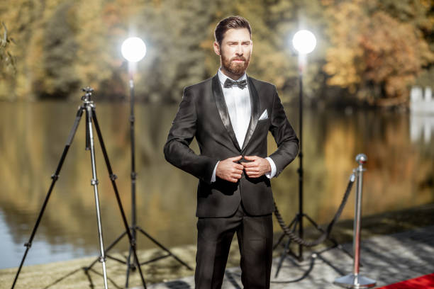 istock Actor at the awards ceremony 1186908136