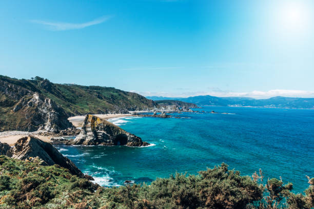 istock white sand beach under cliff by the ocean 1186909073