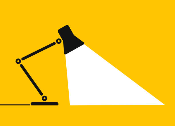 Cartoon Flat Style Desk Light Icon Silhouette Work Idea Lamp Logo Shape Outline Vector Illustration Image Isolated On Yellow Background Stock Illustration - Download Image Now - iStock Cartoon Flat Style Desk Light Icon Silhouette Work Idea Lamp Logo Shape Outline Vector Illustration Image Isolated On Yellow Background Stock Illustration - Download Image Now - iStock