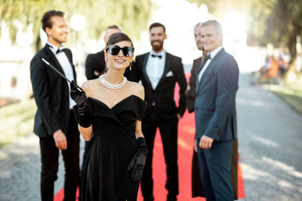 istock Actress on the red carpet 1186910928