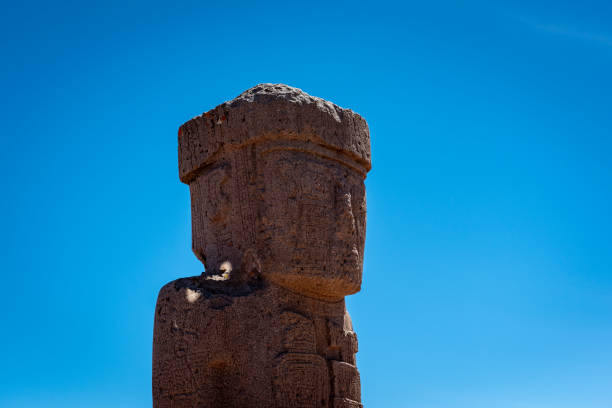 istock An Ancient Statue of Tiwanaku 1186911101