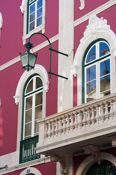istock Facade of Building with Lantern Lamp 118691342