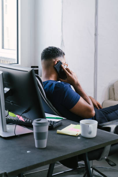 istock Entrepreneur talking on the phone 1186915087