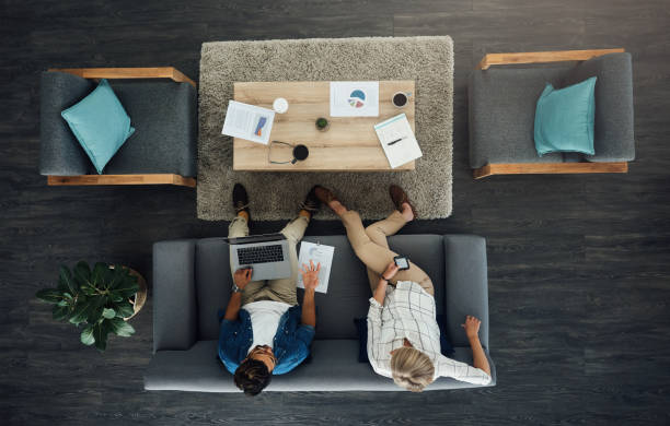 istock Just having a chat about success as usual 1186916172
