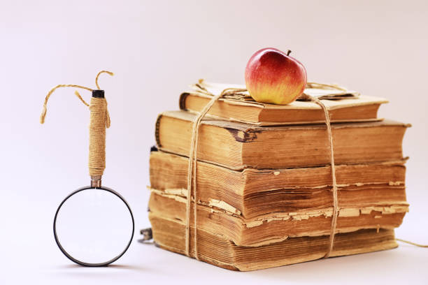 istock A stack of old vintage books 1186917795