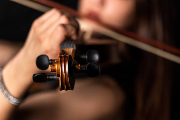 istock Violinist close up 1186926364