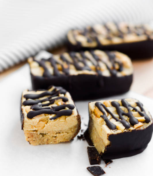 istock Handmade chocolate candies for Christmas 1186926693