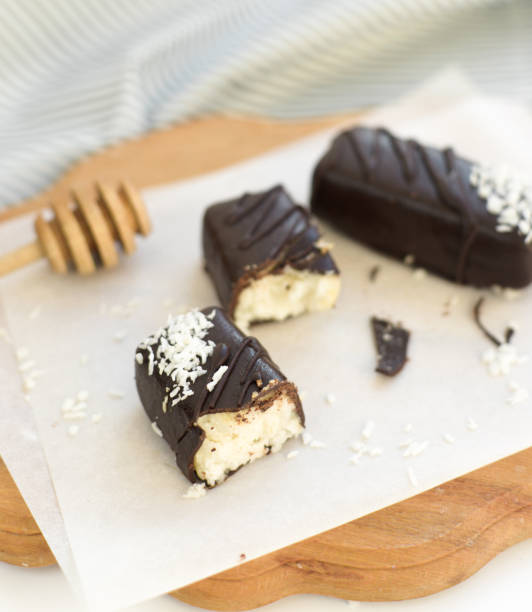 istock Handmade chocolate candies for Christmas 1186926757