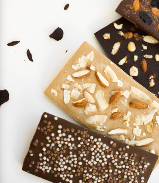 istock Handmade chocolate candies for Christmas 1186926837