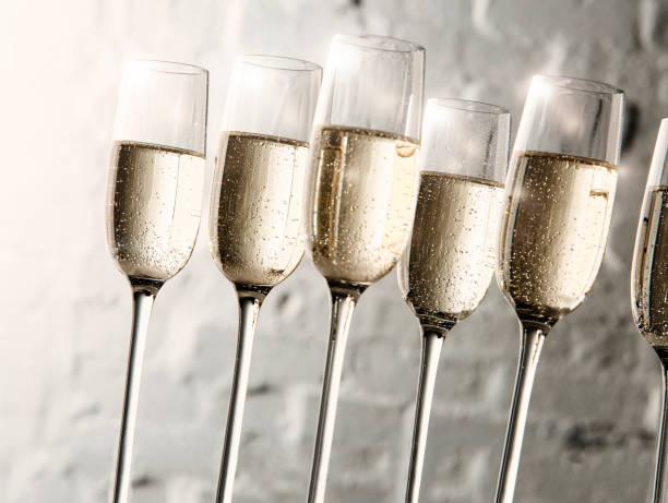 istock Champagne glasses 1186927690