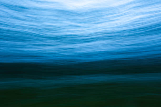 istock Under the sea surface.ICM nature abstract. 1186930020