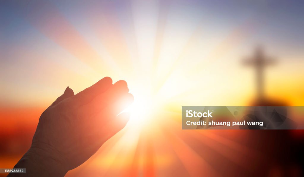 worship Praying Stock Photo