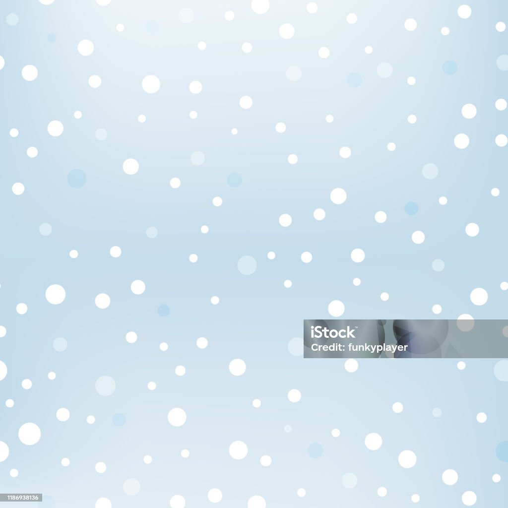 Nền Mùa Đông Với Tuyết Rơi Hình Nền Mềm Mờ Màu Xanh Với Tuyết ...