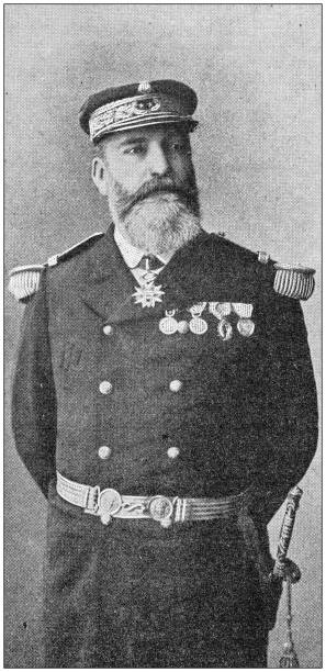 istock Antique photo: Portrait of Admiral Sallandrouze de Lamornaix 1186944496