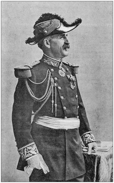istock Antique photo: Portrait of General Delanne 1186945622