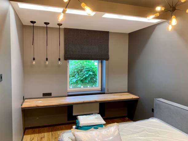istock new loft style bedroom 1186946592
