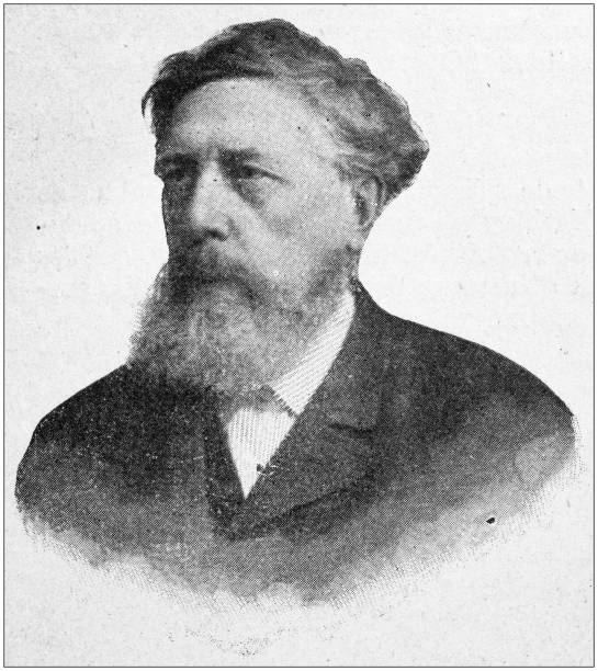 istock Antique photo: Portrait of Liebknecht 1186948588