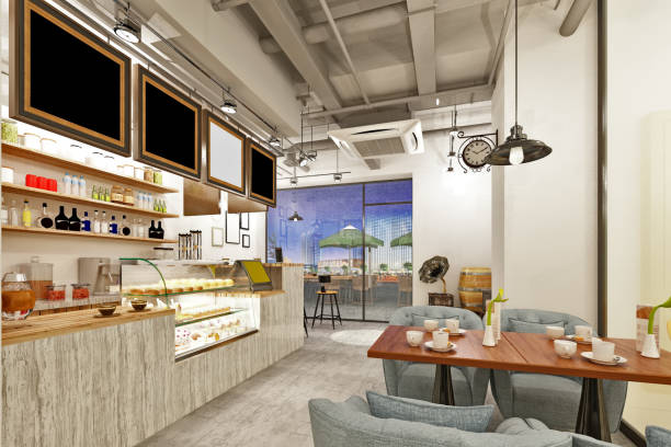 istock 3d render of tea house and cafe 1186948592