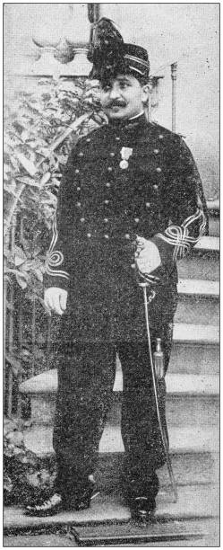 istock Antique photo: Portrait of Lieutenant Salomon Braun 1186951018