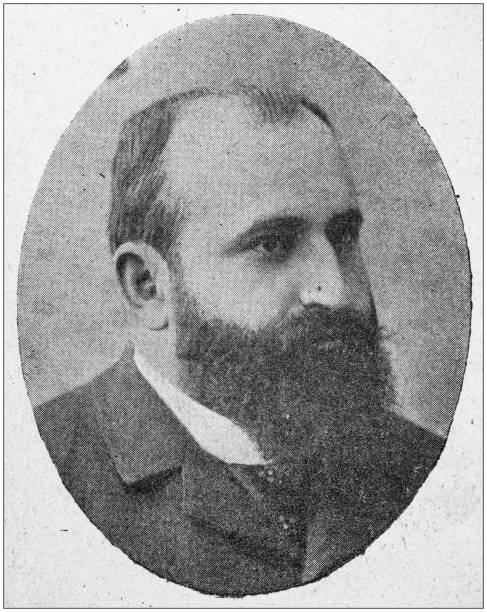 istock Antique photo: Portrait of lawyer 1186953457