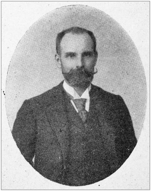 istock Antique photo: Portrait of lawyer 1186953737