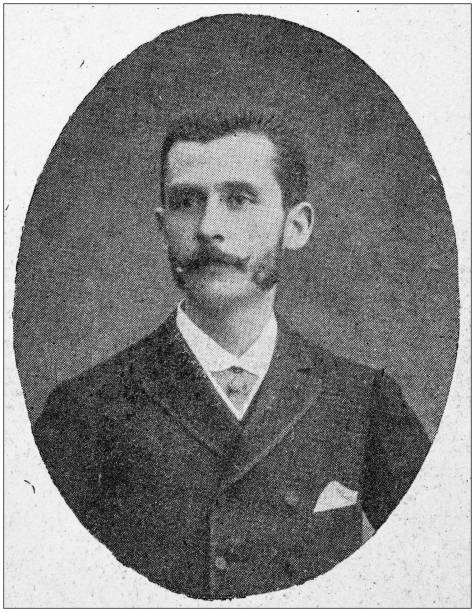 istock Antique photo: Portrait of lawyer 1186954399