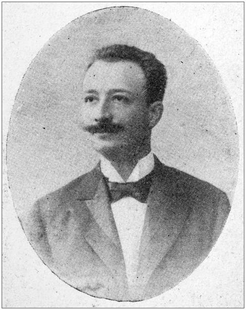 istock Antique photo: Portrait of lawyer 1186954483