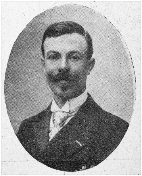 istock Antique photo: Portrait of lawyer 1186954595