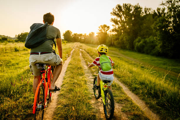 istock Cycling with my dad 1186956120