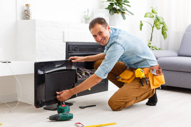 istock Portrait of a smiling television technician 1186956401