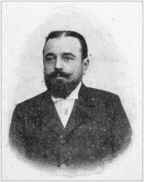 istock Antique photo: Portrait of lawyer 1186956583
