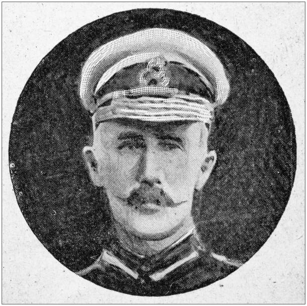 istock Antique illustration of Transvaal Boer war: General Gatacre 1186964777