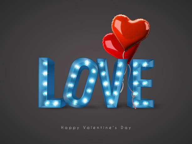 istock Vintage retro letters with incandescent lamps. 1186966145