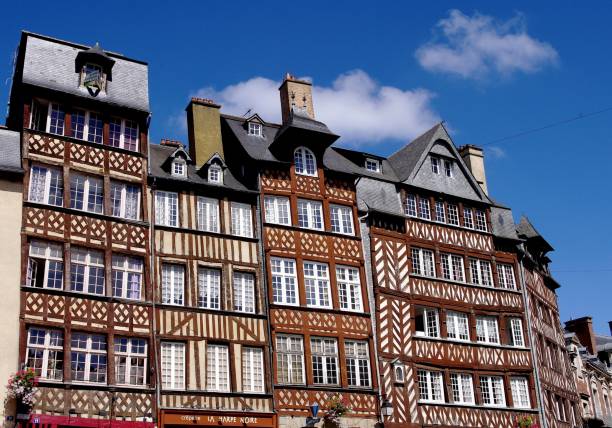 istock The Place du Champ-Jacquet in Rennes 1186966391