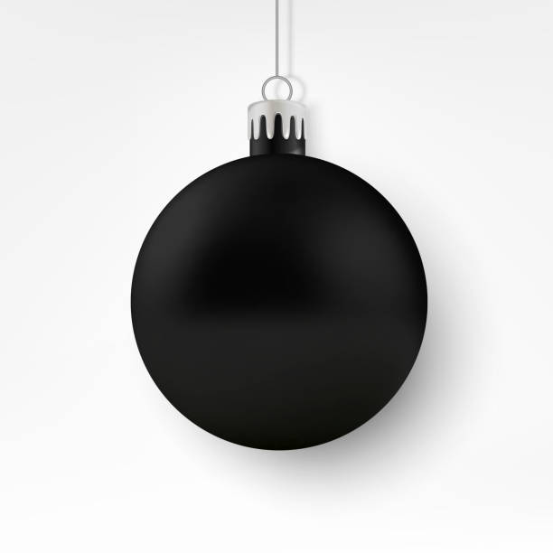 istock Realistic glossy toy ball for Christmas fir tree. 1186967720