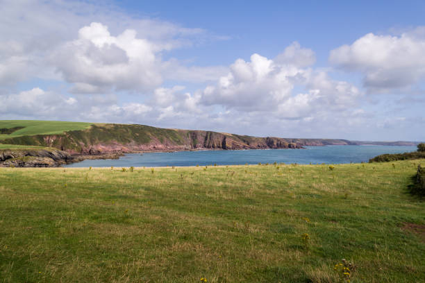 istock Beach and ocean in Wales. 1186968812