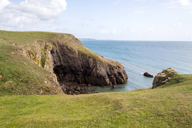 istock Beach and ocean in Wales. 1186968881