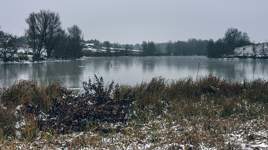 Just a photo of a winter landscape and nature