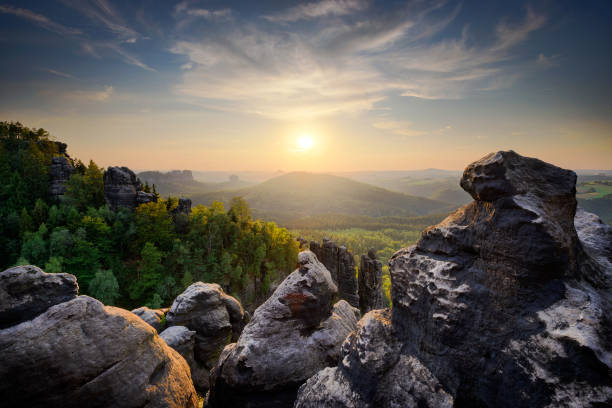 istock Saxon Switzerland National park, Germany 1186978481
