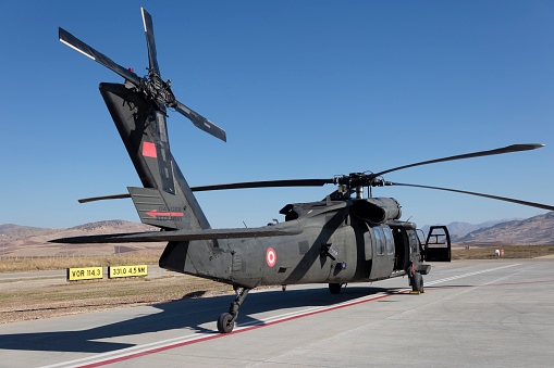 UH-60 Blackhavk Military Helicopter