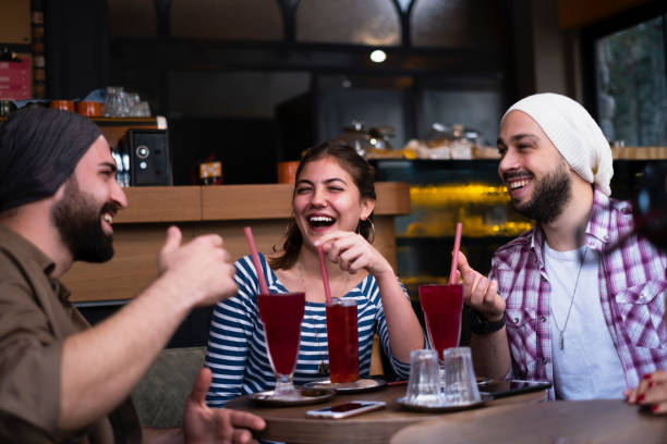 istock Smiley, young people enjoying a beautiful day together. 1186987839