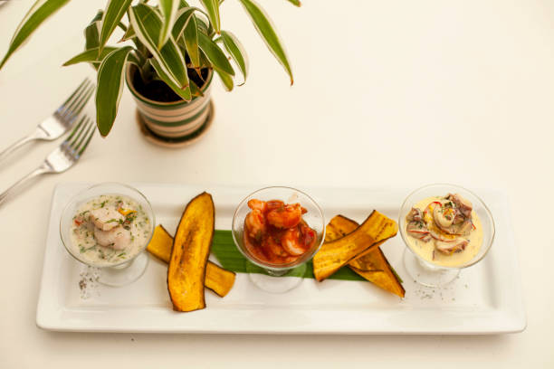 istock Cebiche located in a restaurant in Cartagena 1186987909