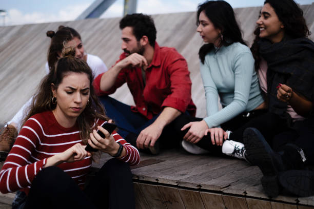 istock Smiley, young people enjoying a beautiful day together. 1186990441