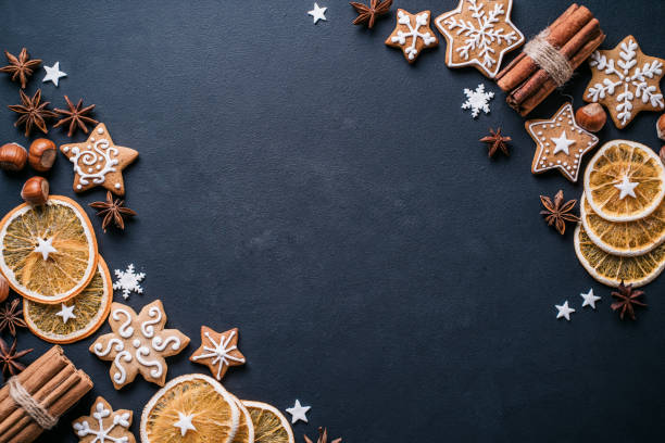 istock Christmas and New Year greeting card mockup 1186991071