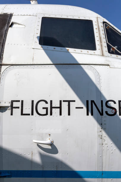 istock Old russian flight inspection airplane 1186996364