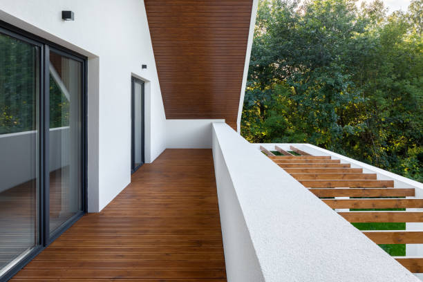istock House with wooden terrace 1186997567