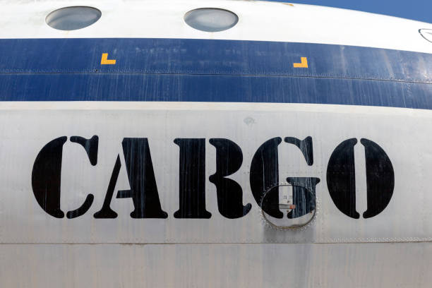 istock Ilyushin Il-18 cargo airplane in the Aeropark, Budapest. 1186998936