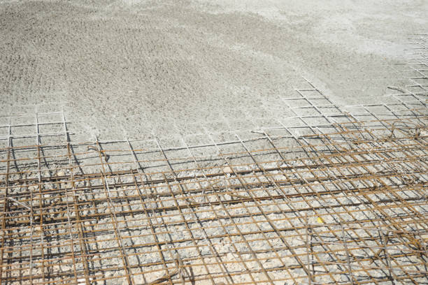 istock Reinforcement for concreting floors 1187003683